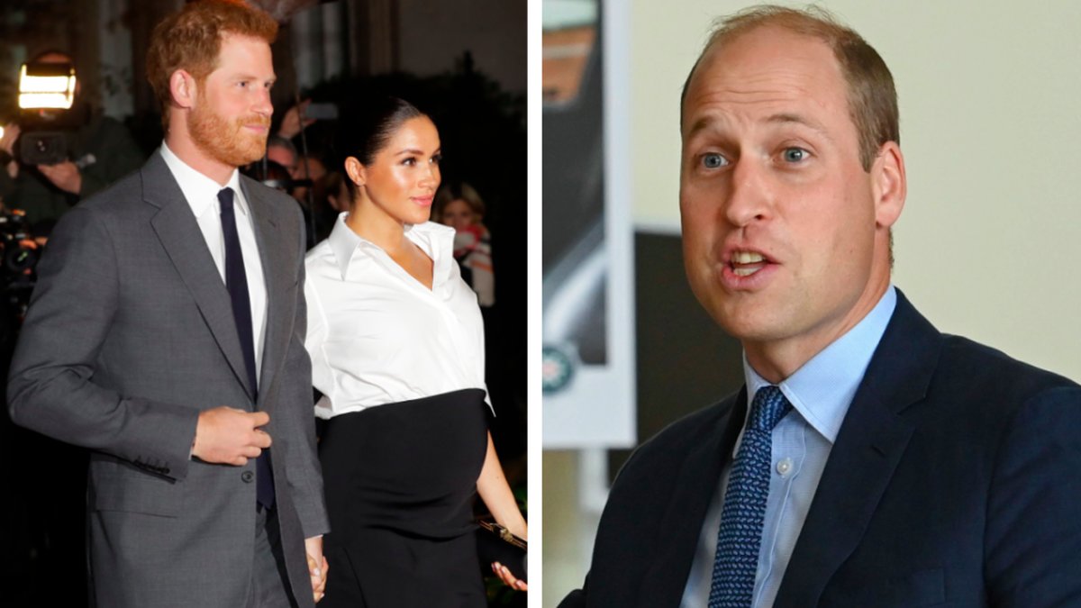 Prins William verkar inte vara förtjust i sin bror prins Harrys fru Meghan Markle.